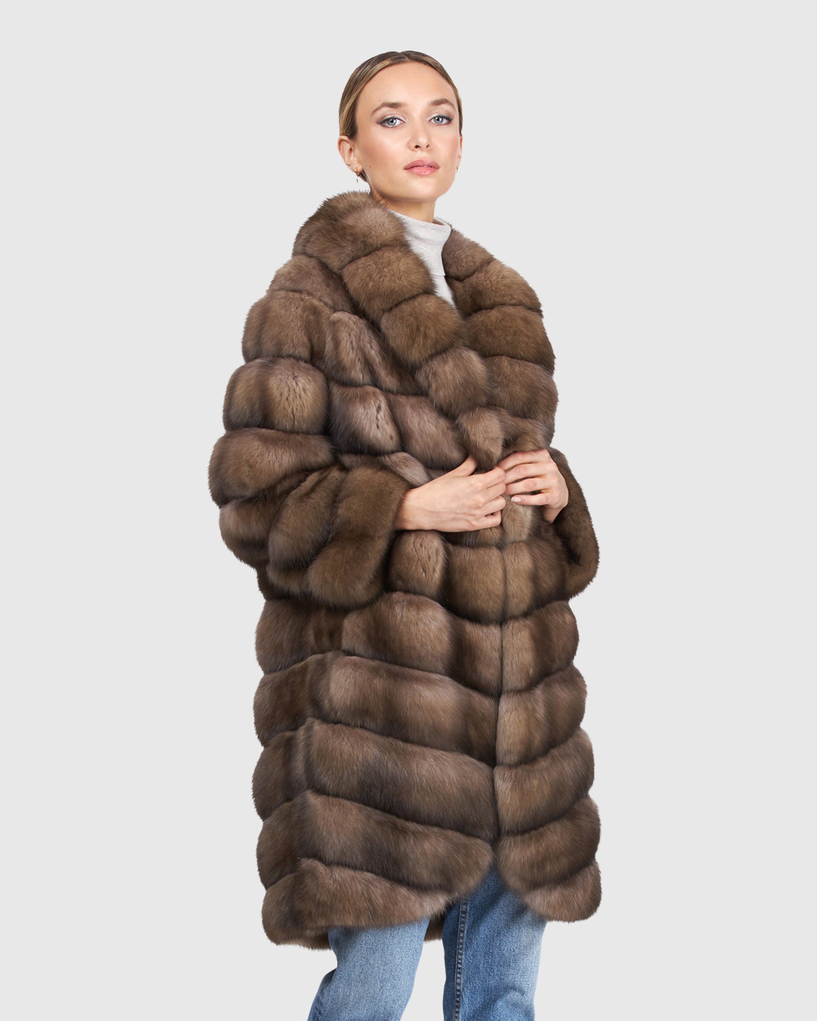 Horizontal Russian Sable Stroller