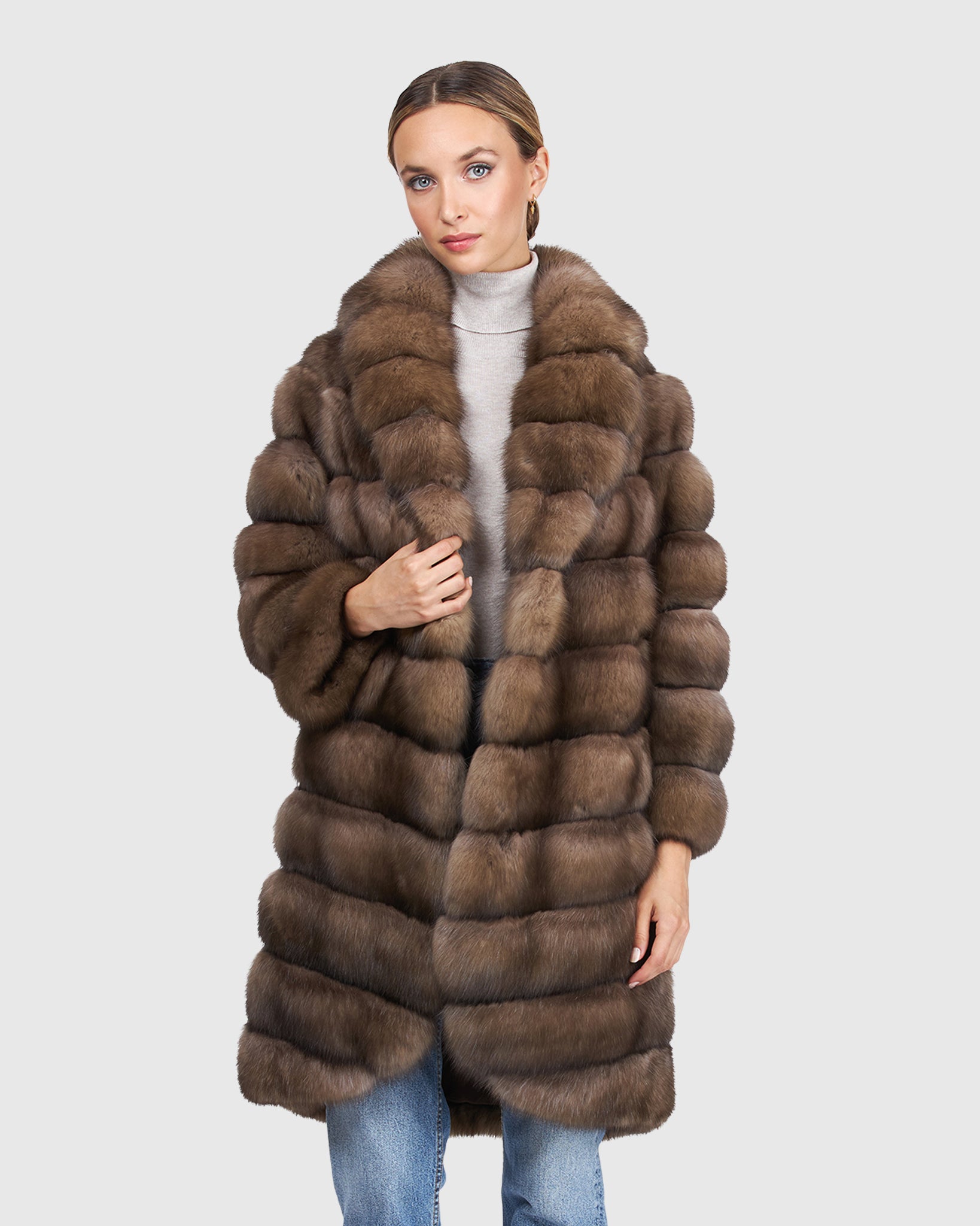 Horizontal Russian Sable Stroller