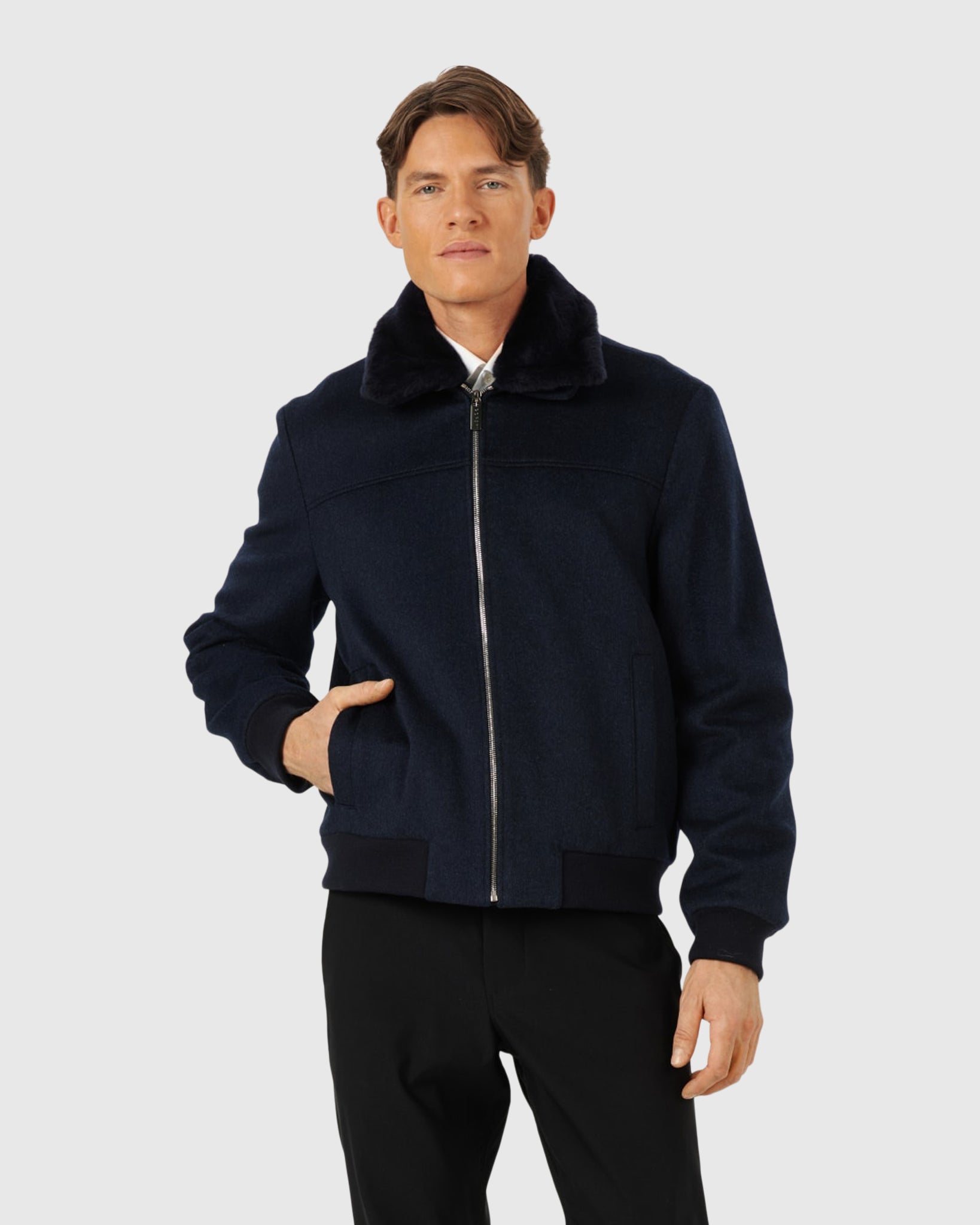 #Color_NAVY MELANGE
