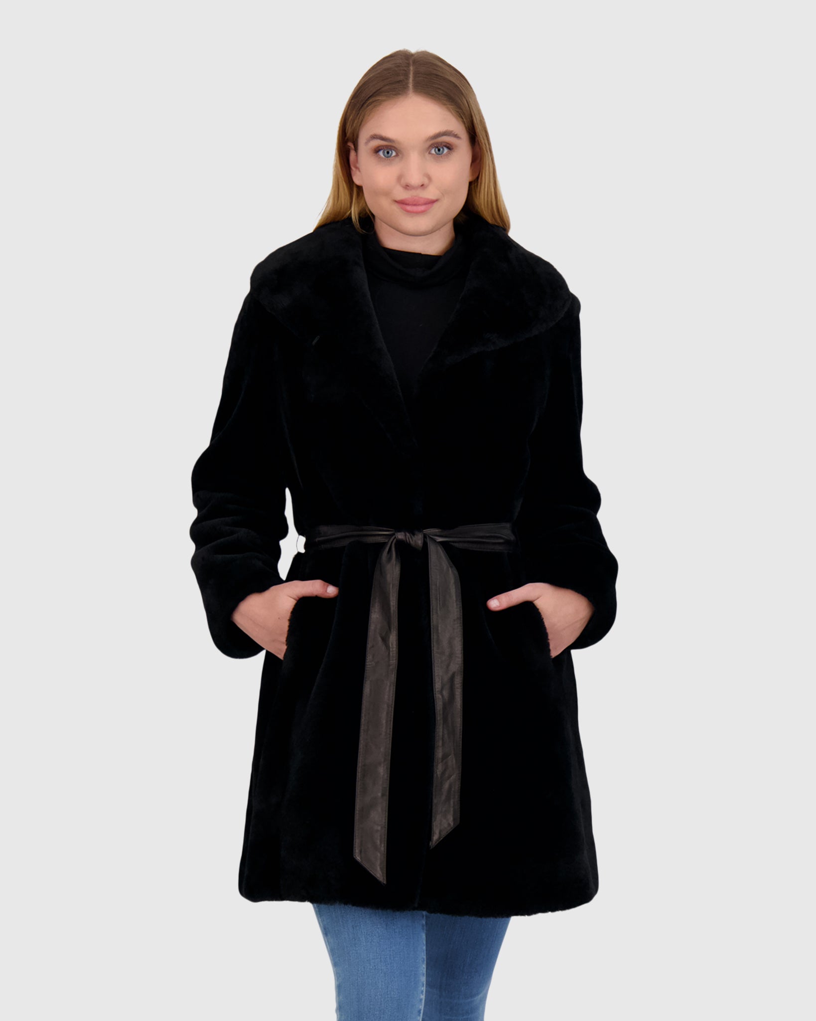 Select Shearling Lamb Stroller Reversible To Nylon