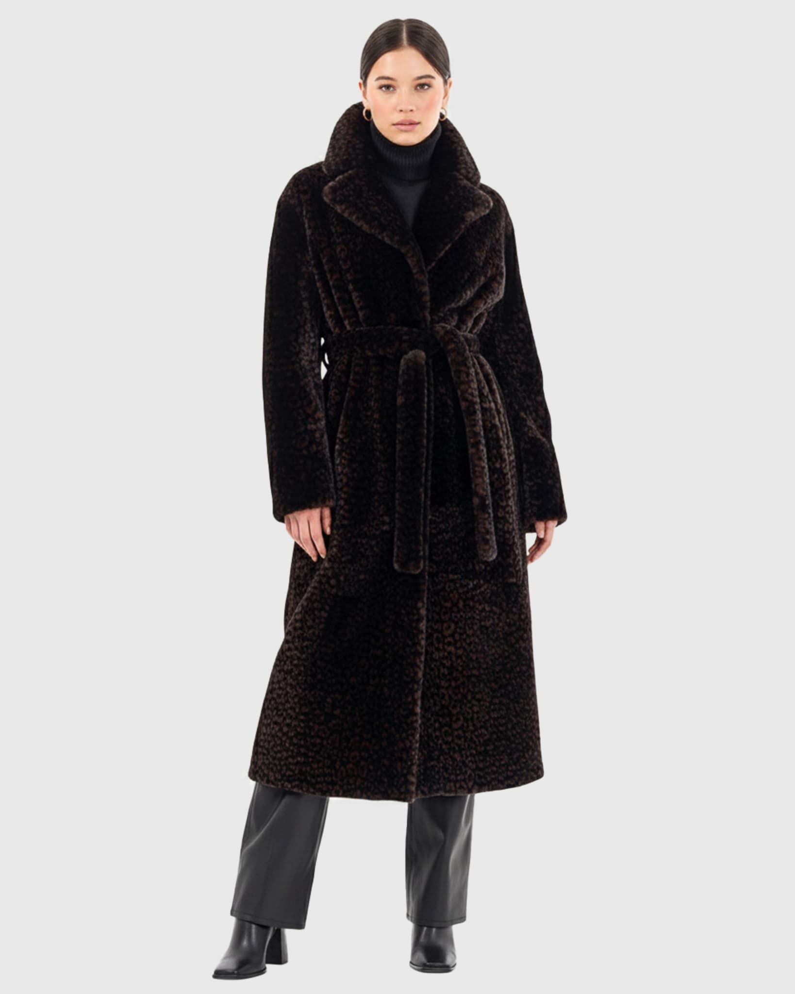 Reversible Select Shearling Lamb Coat