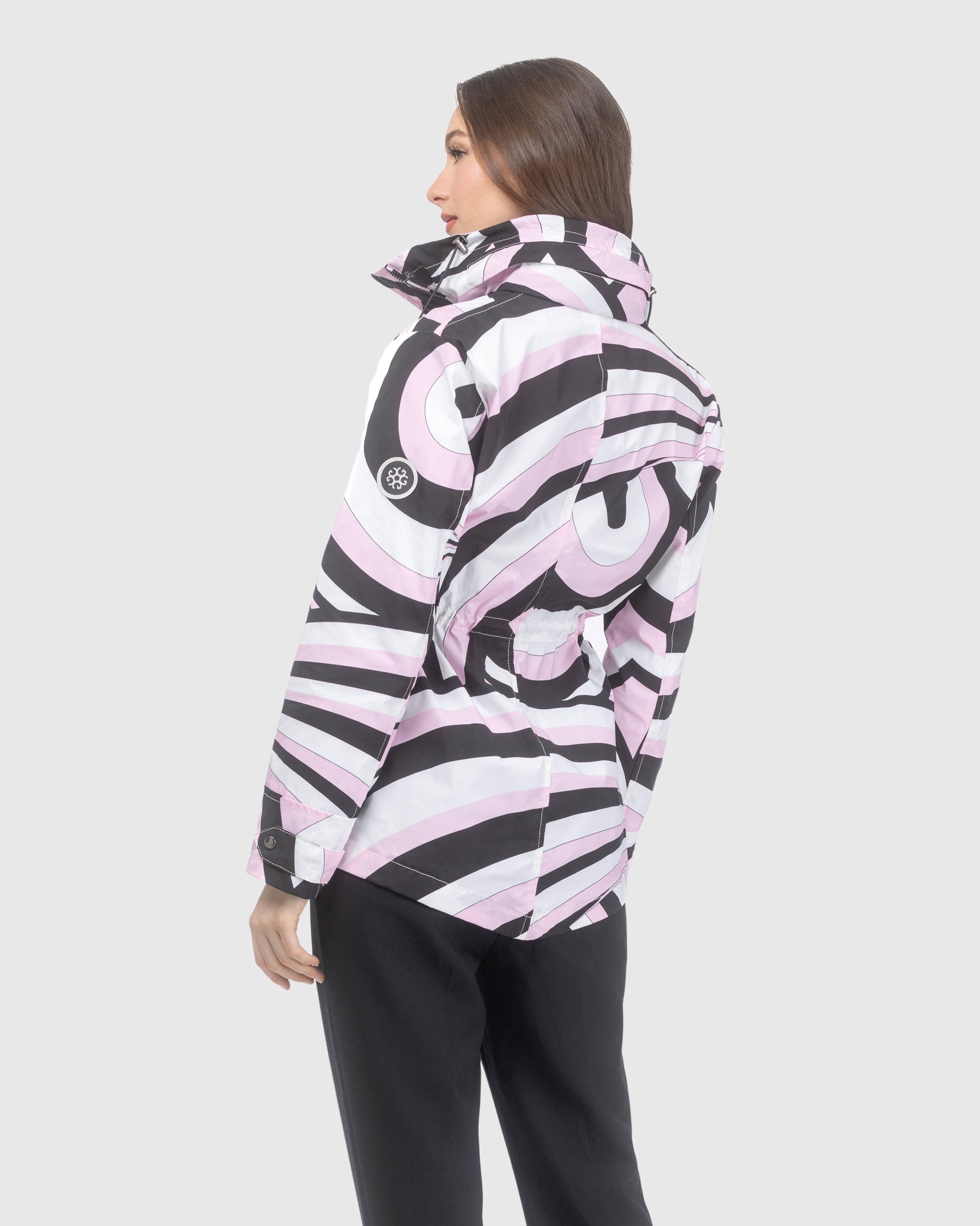 LIGHTWEIGHT JACKET WITH CONCEALED HOOD