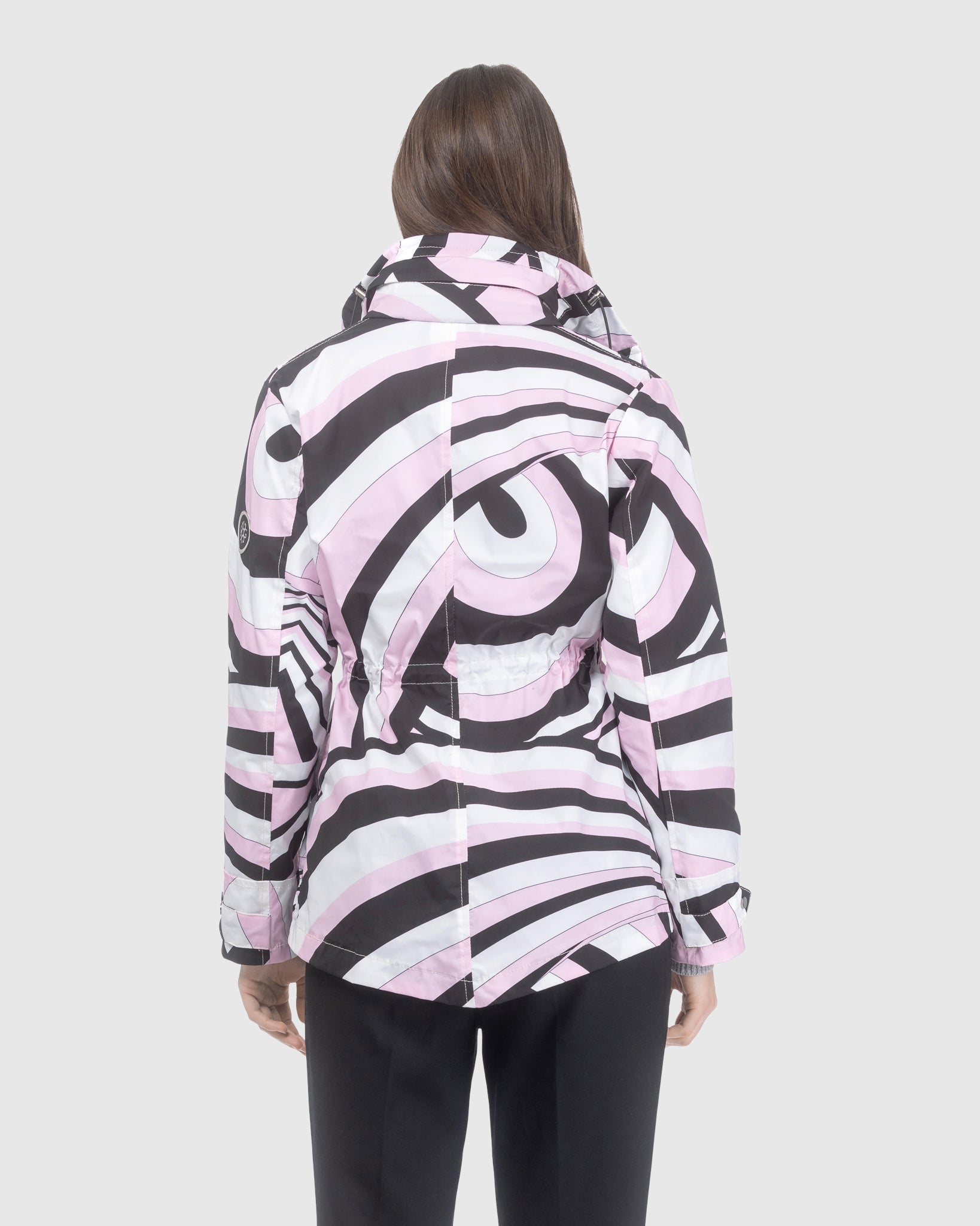 LIGHTWEIGHT JACKET WITH CONCEALED HOOD
