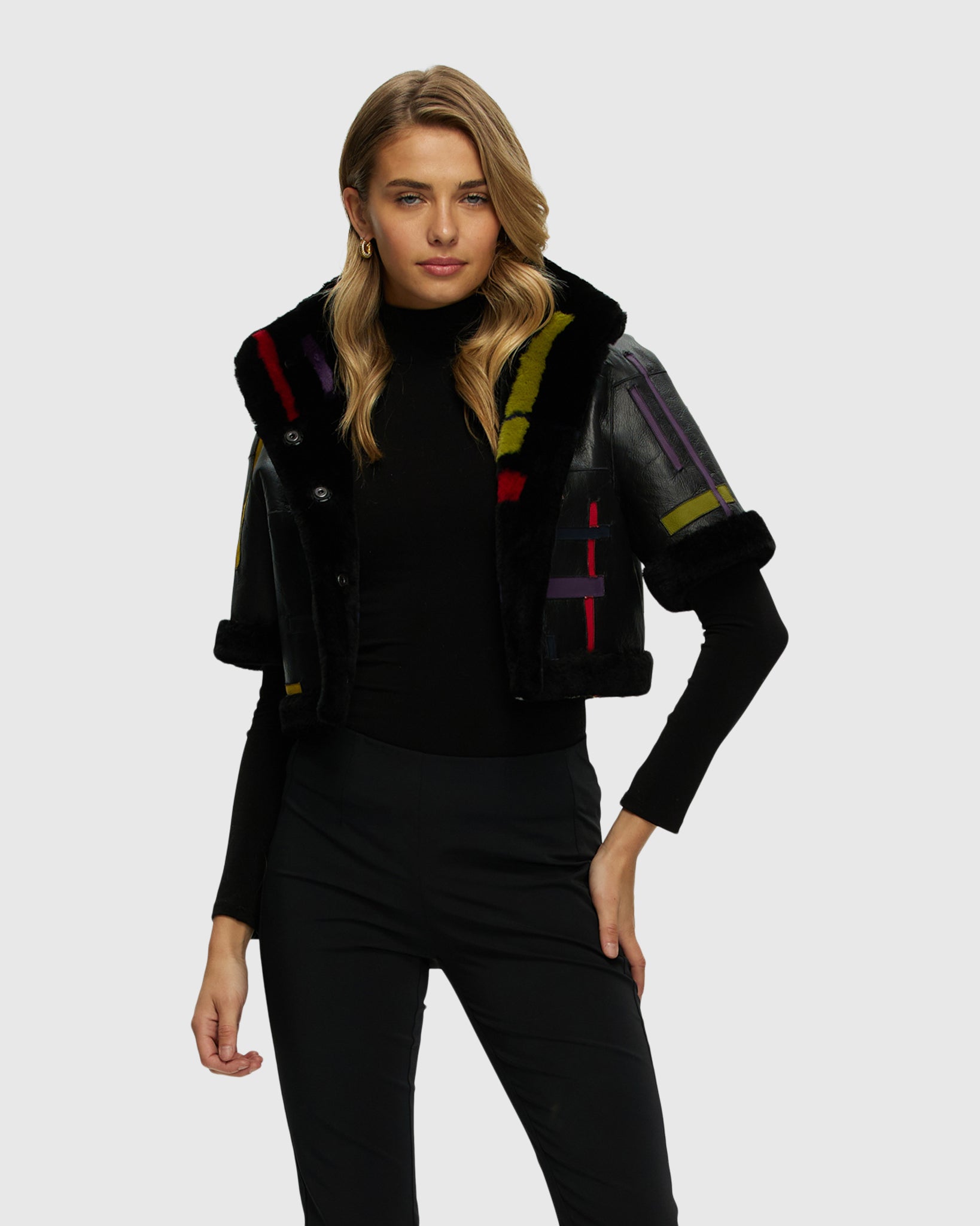 #Color_BLACK/MULTI INTARSIA