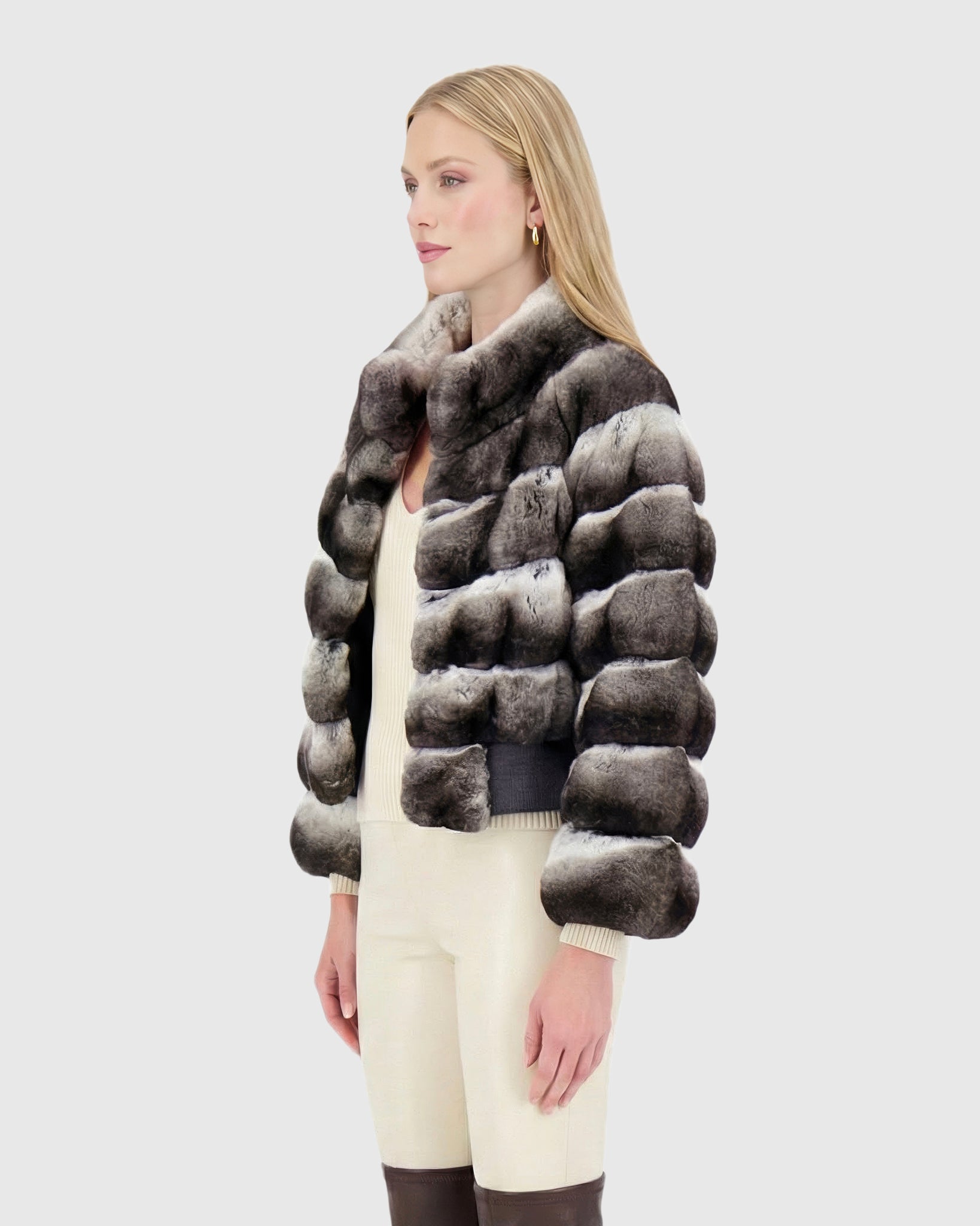 訳有　EMPRESS CHINCHILLA ジャケット　ファーコート チンチラ 訳有 EMPRESS CHINCHILLA ジャケット ファーコート チンチラ