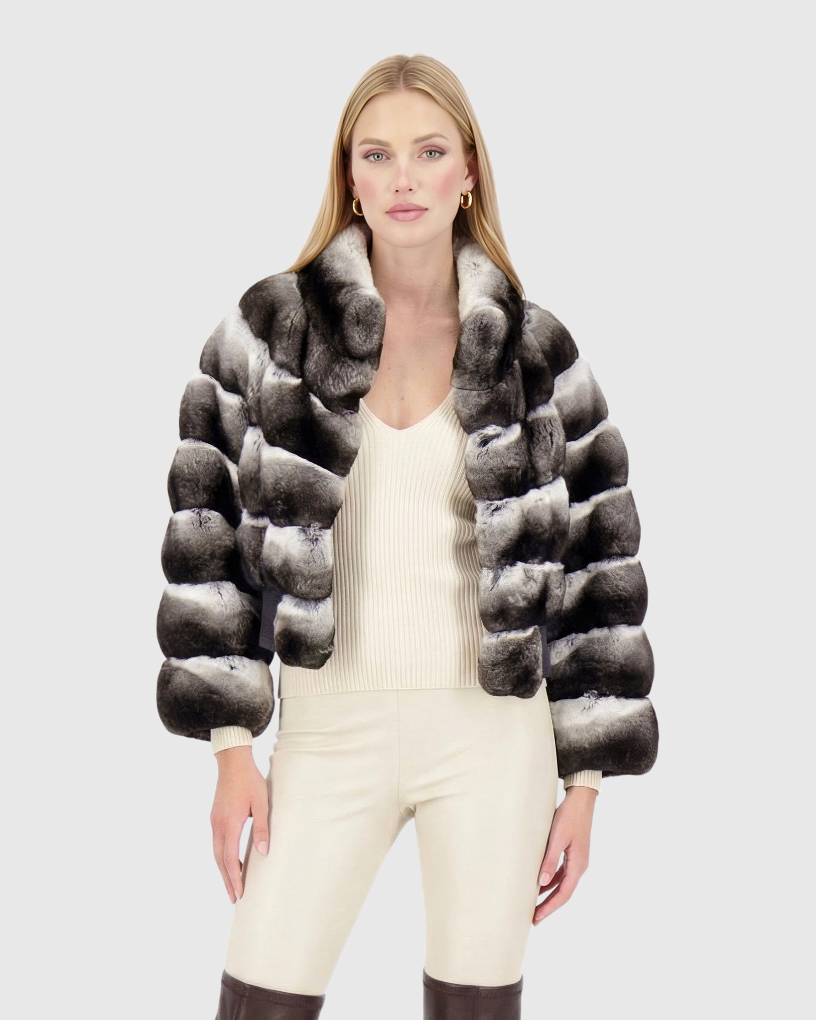 モンゴリア Chinchilla Jacket