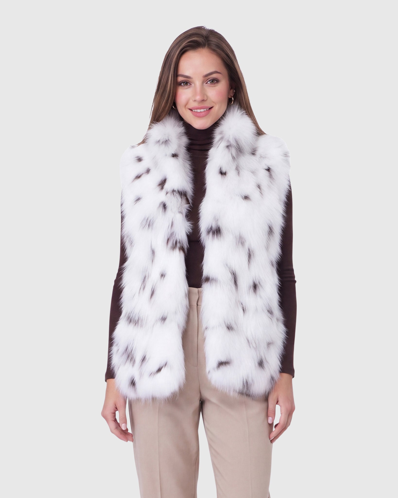 #Color_WHITE/BLACK SPOTTED