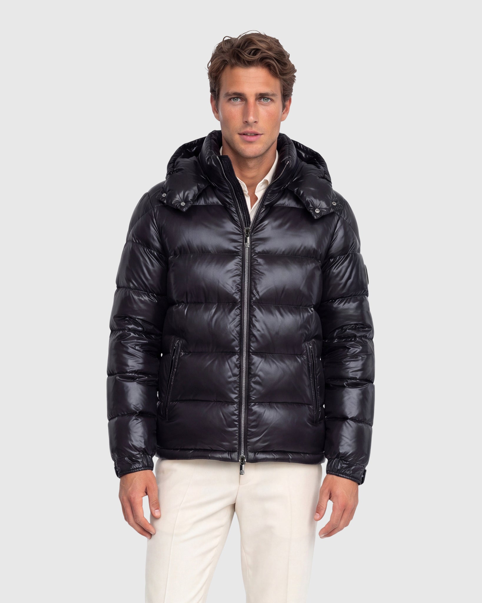 MEN`S QUILTED APRES-SKI PARKA