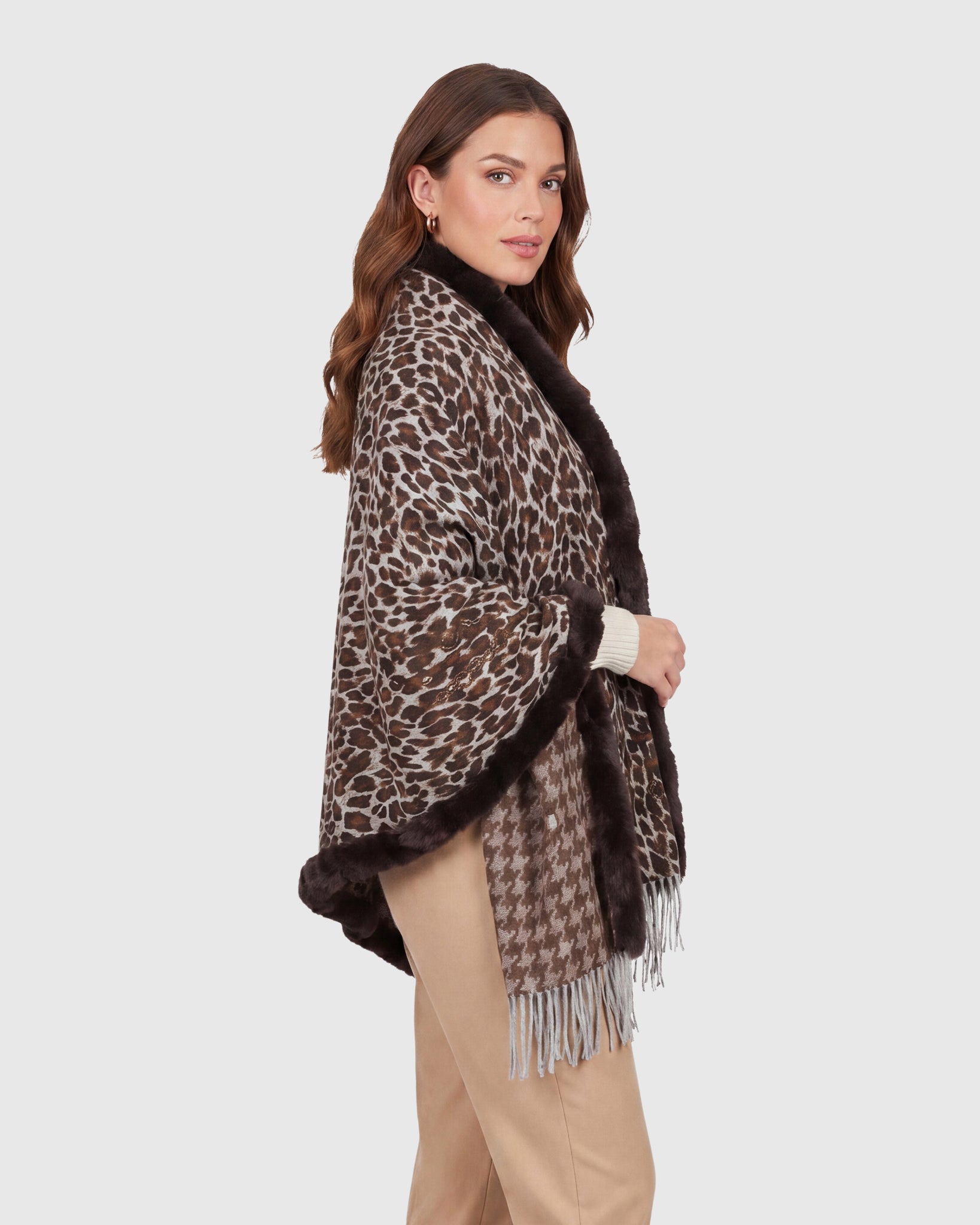 #Color_BROWN ANIMAL PRINT/HOUNDSTOOTH