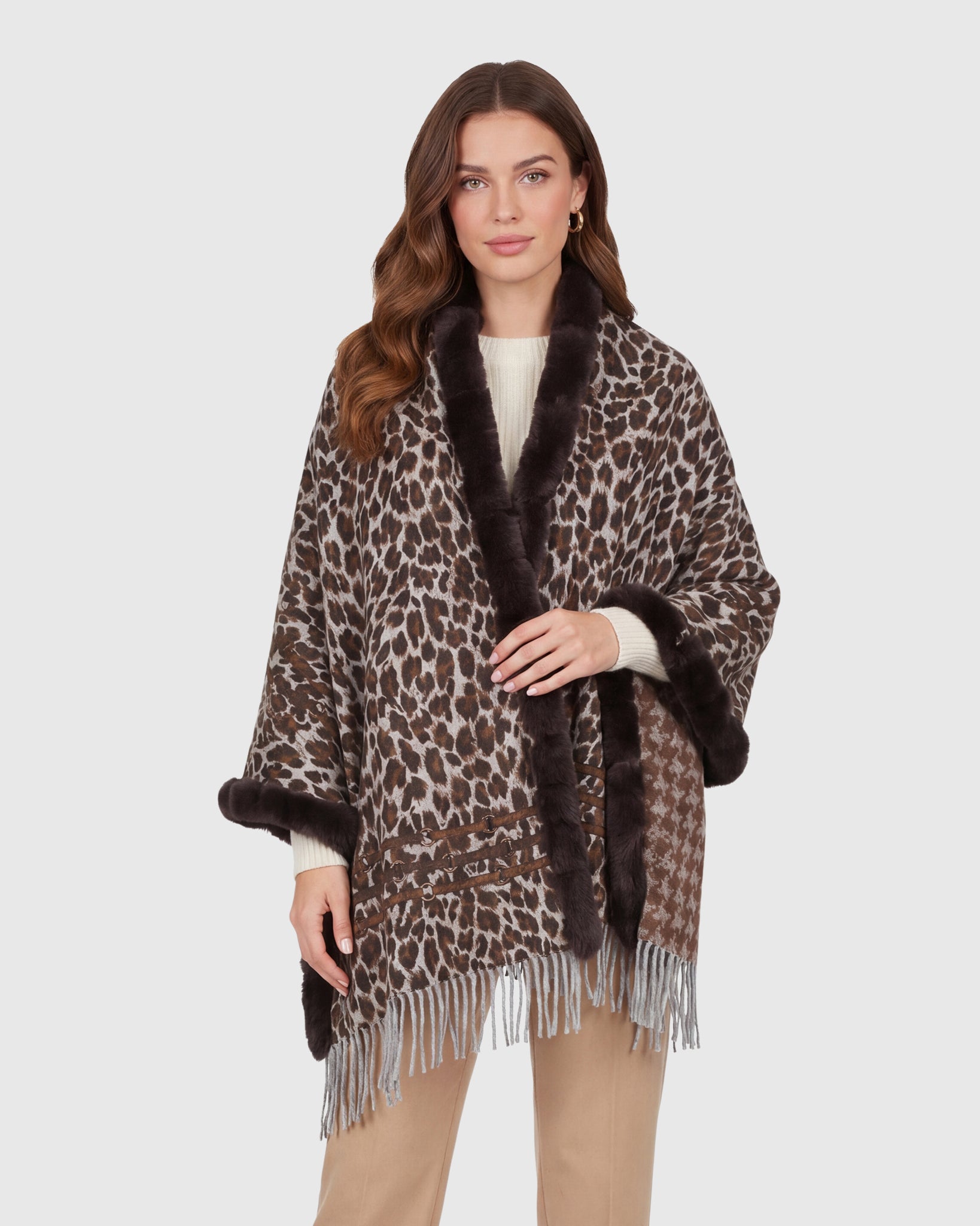 #Color_BROWN ANIMAL PRINT/HOUNDSTOOTH