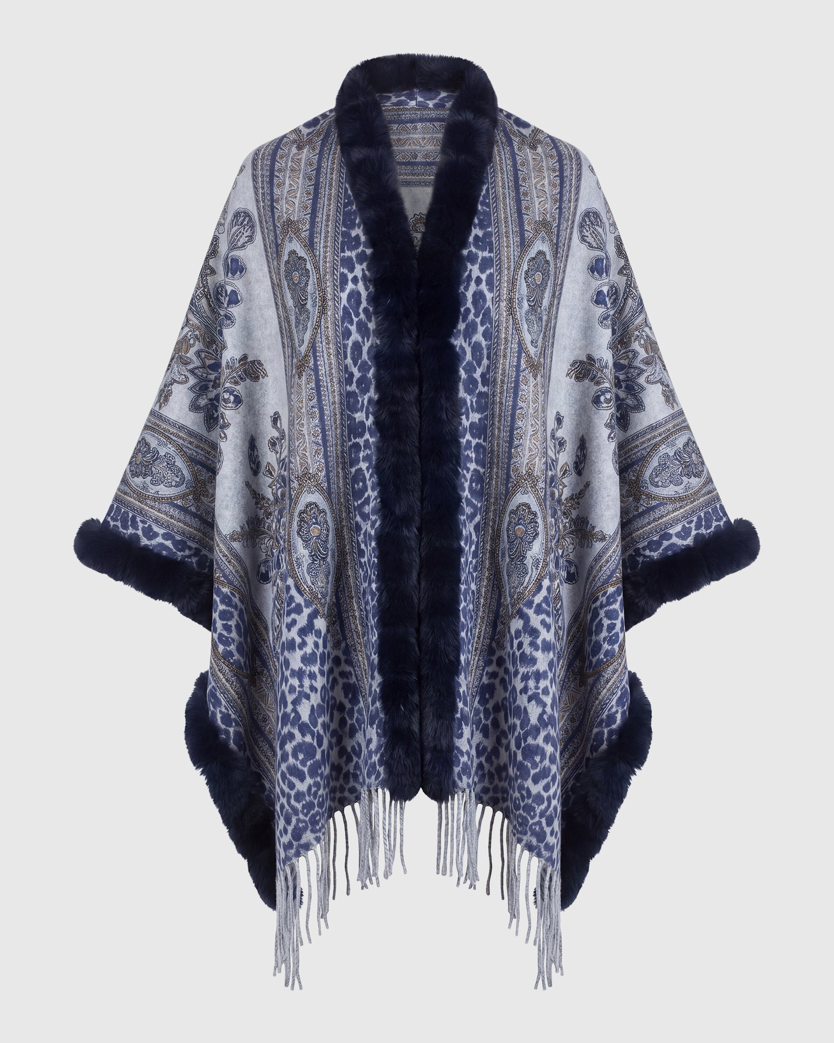 #Color_Navy Paisley/Animal Print