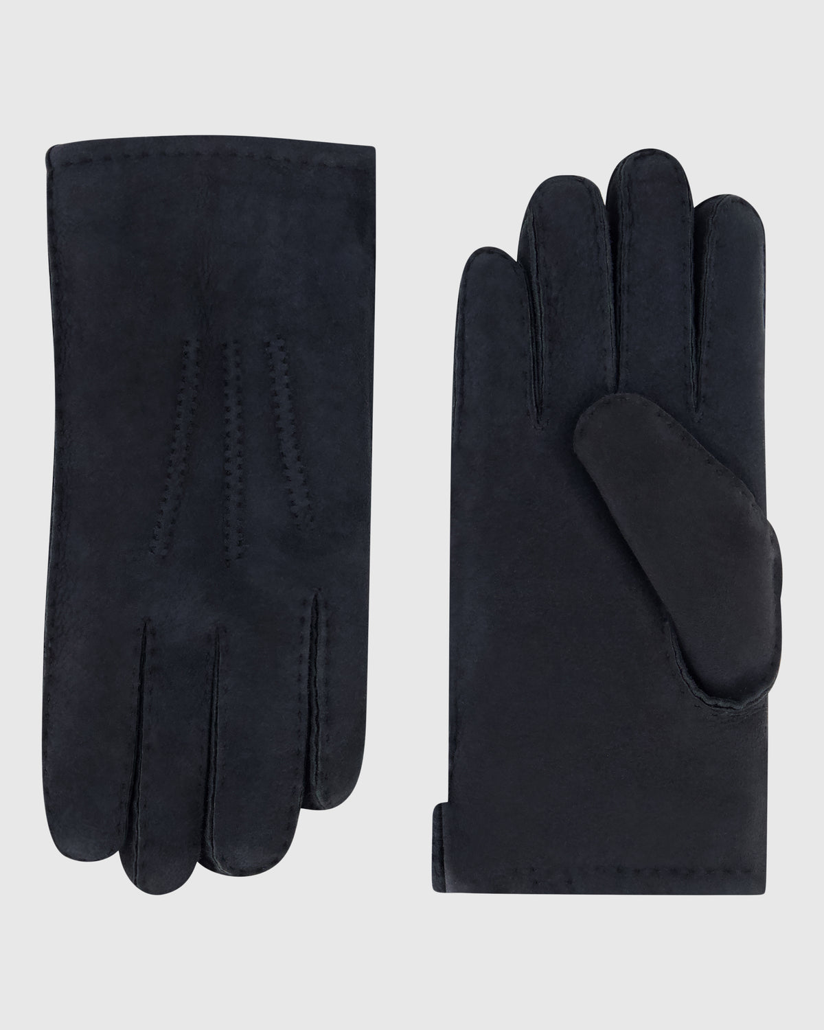 MEN'S SHEARLING LAMB (SUEDE OUT) GLOVES