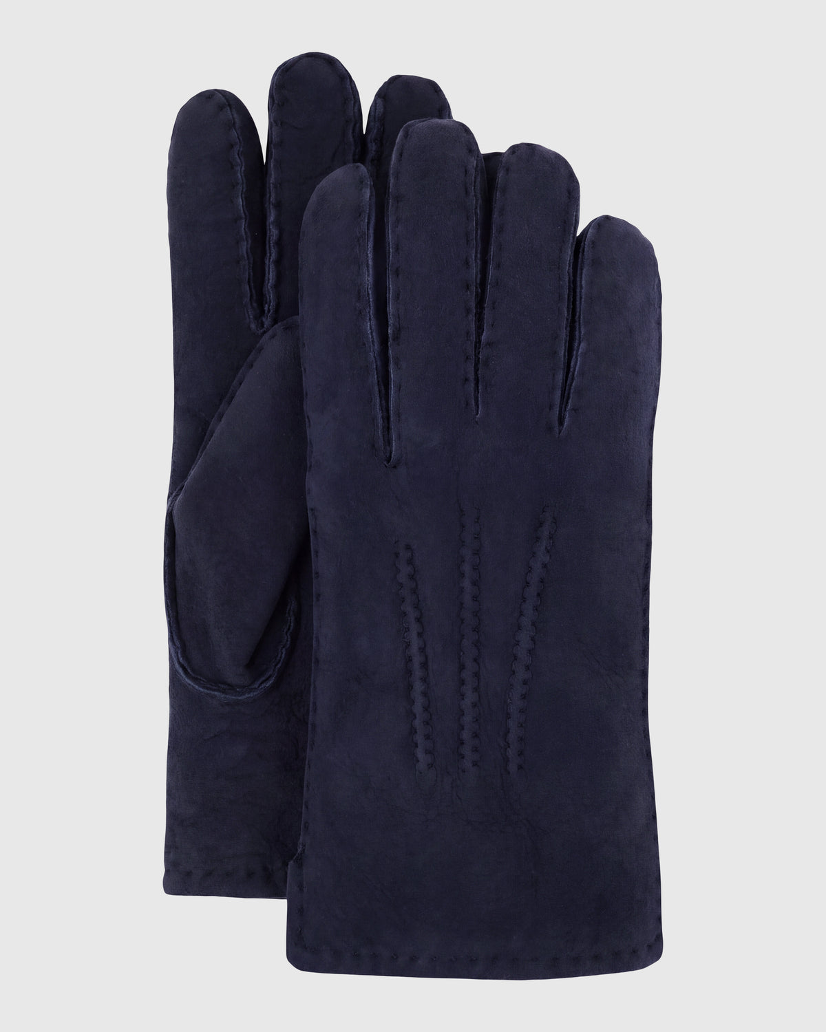 MEN'S SHEARLING LAMB (SUEDE OUT) GLOVES
