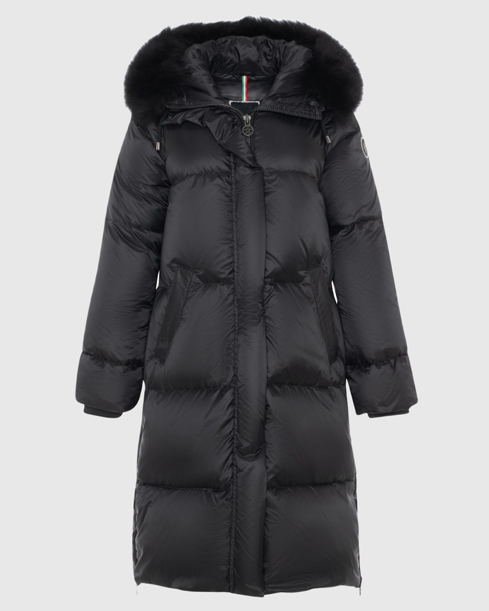 APRES-SKI JACKET WITH DETACHABLE TOSCANA LAMB HOOD TRIM