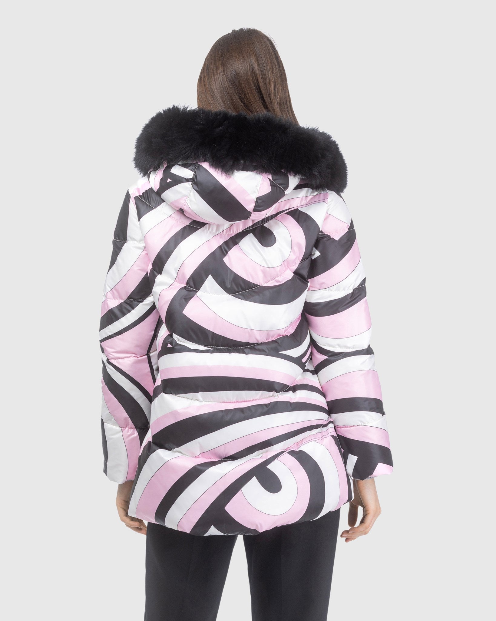 #Color_PINK SWIRL/BLACK