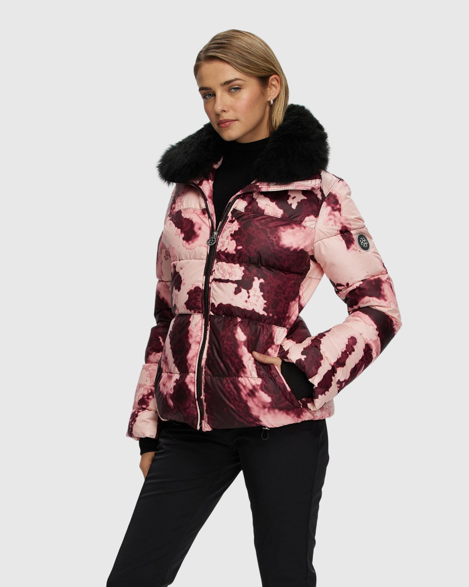 #Color_BURGUNDY ABSTRACT/BLACK