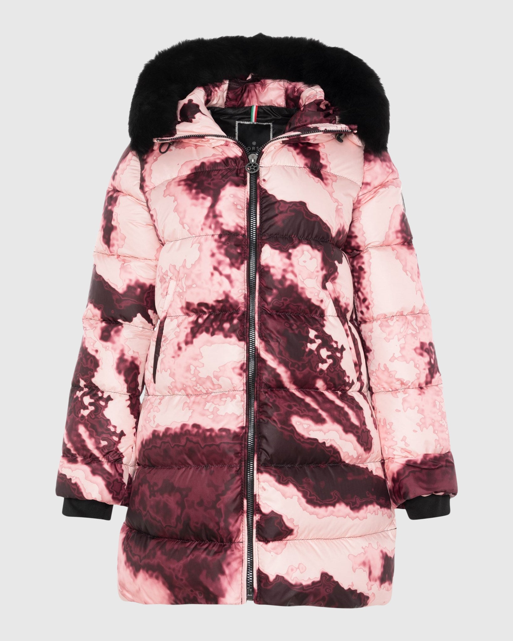 #Color_BURGUNDY ABSTRACT/BLACK