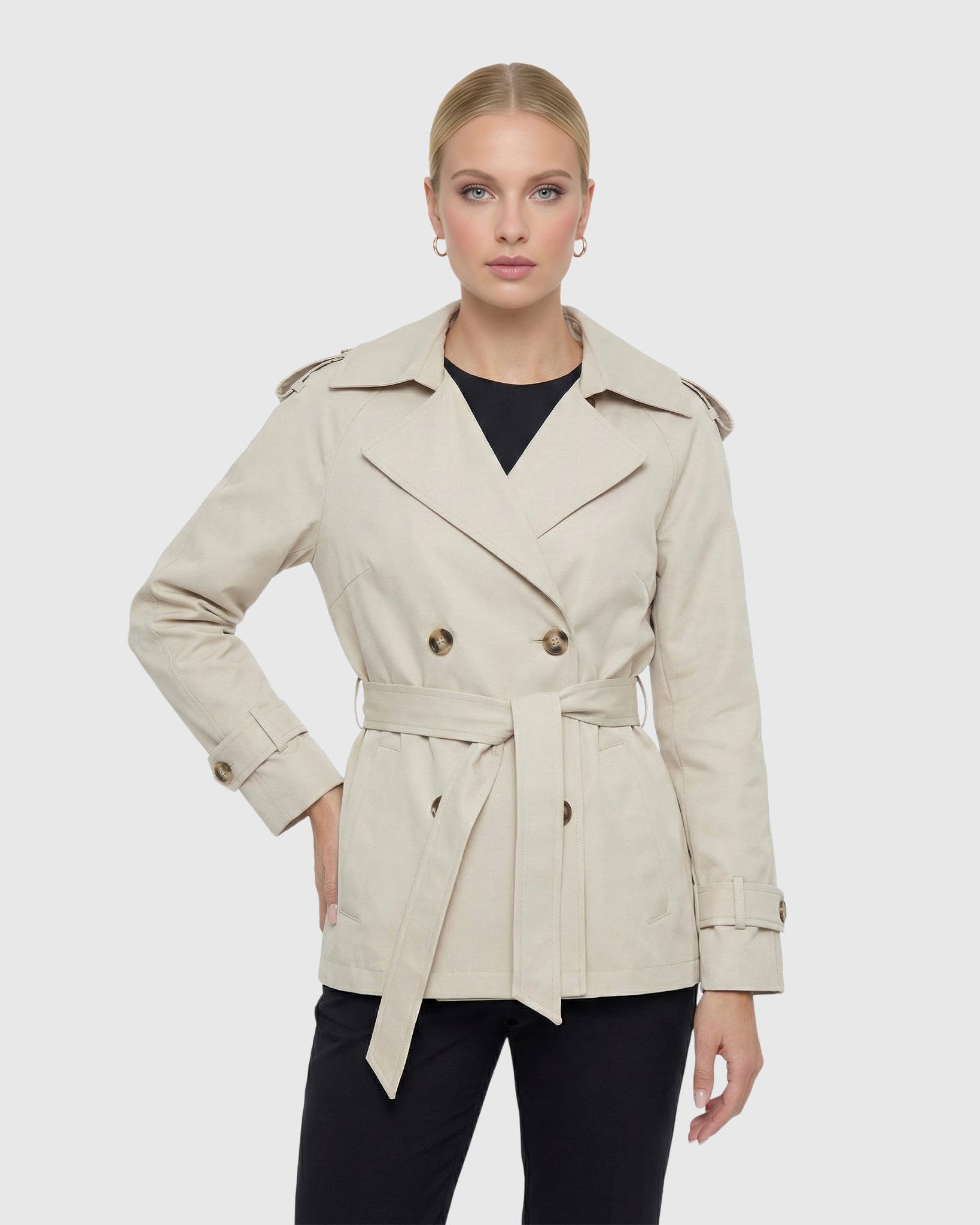 ジャケット・アウター herlipto Everyday Belted Trench Jacket M Fubail / Everyday Belted Trench Jacket