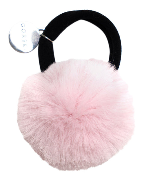Hair Elastic With Rex Rabbit Pompom