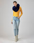 Knit Rex Rabbit Infinity Scarf