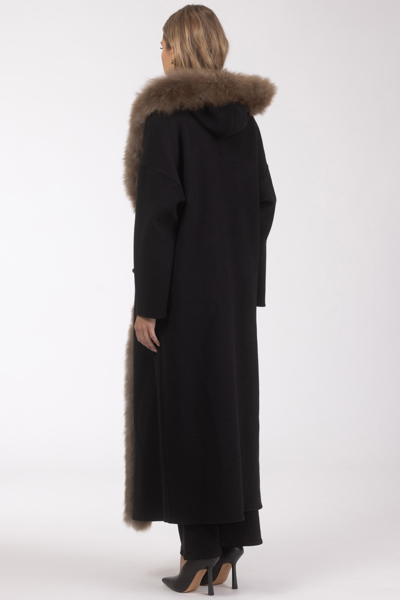 Parka Crafted From Loro Piana Cashmere with Select Cashmere Goat Trim