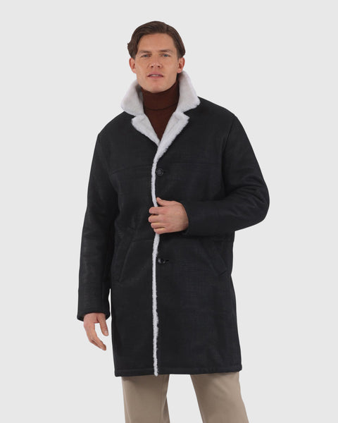 Men's Merino Shearling Lamb Short Coat