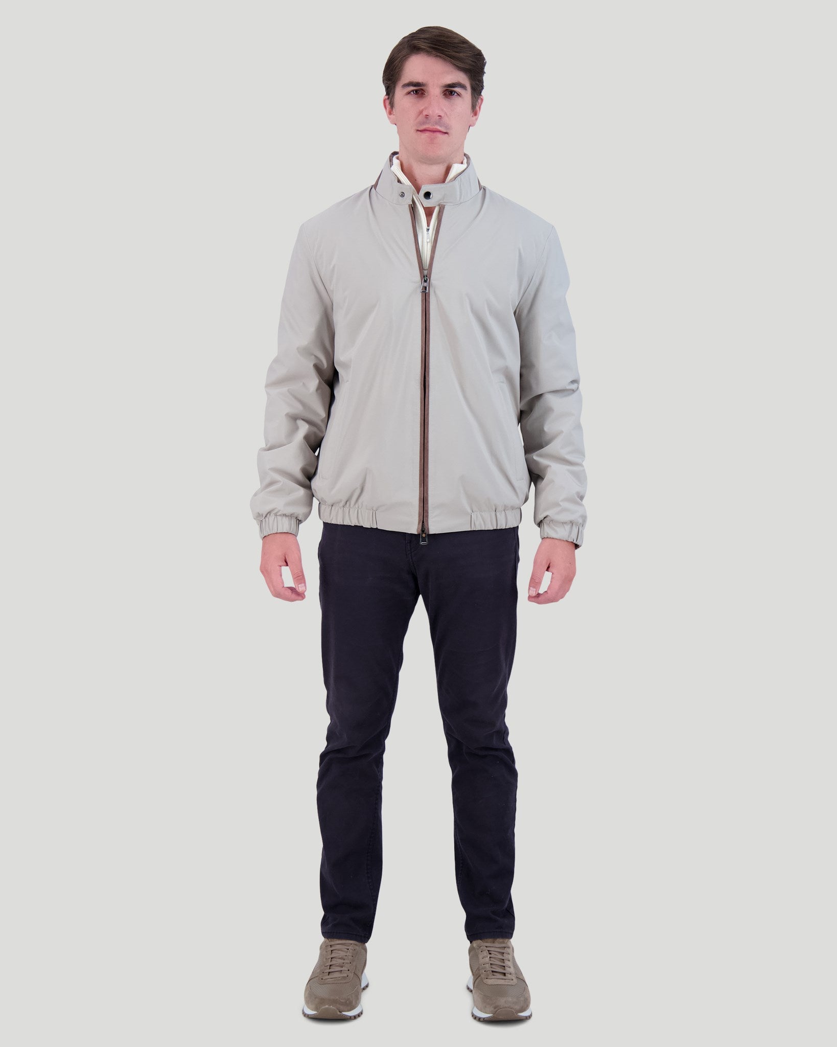 Men's Jacket with Select Shearling Lamb Lining