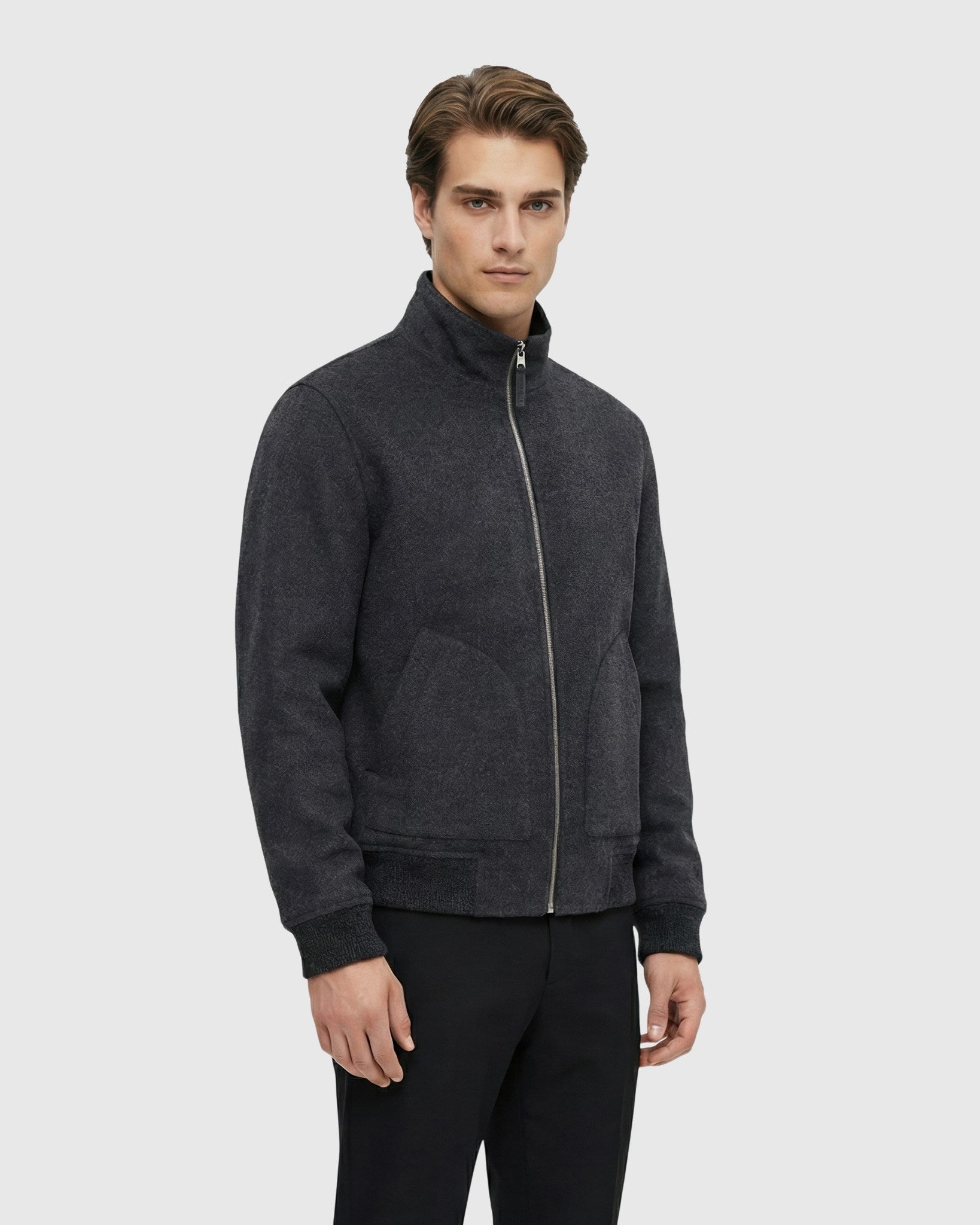 MEN`S REVERSIBLE SELECT CASHMERE & WOOL JACKET