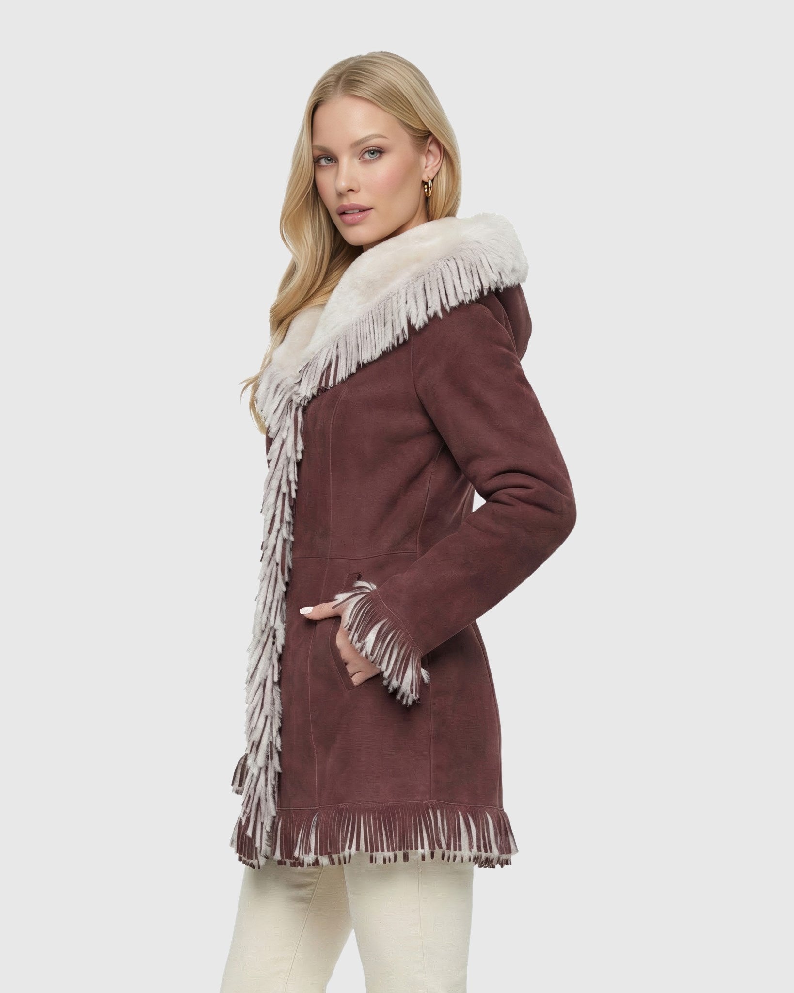 #Color_Burgundy/White