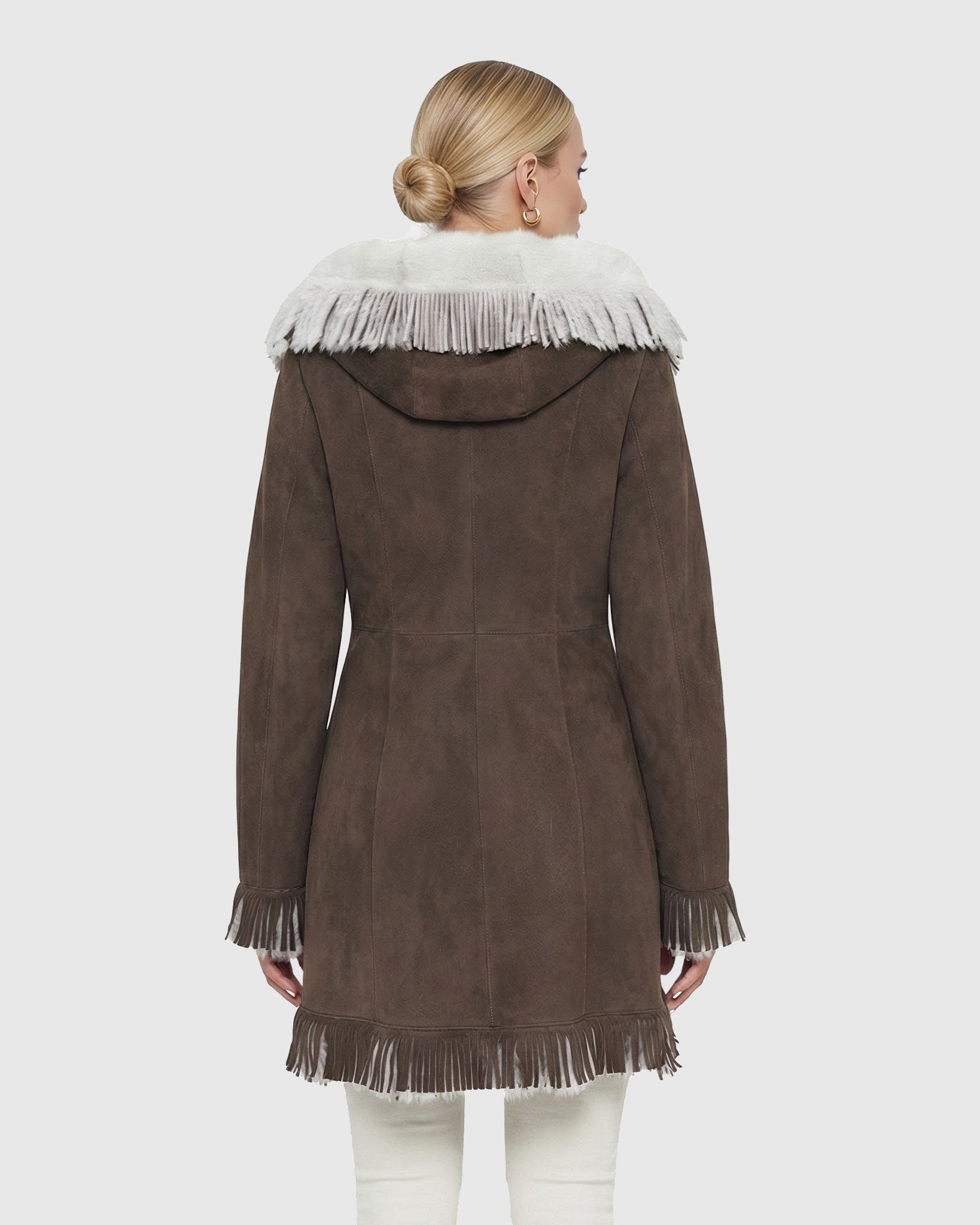 #Color_Dark Brown/White