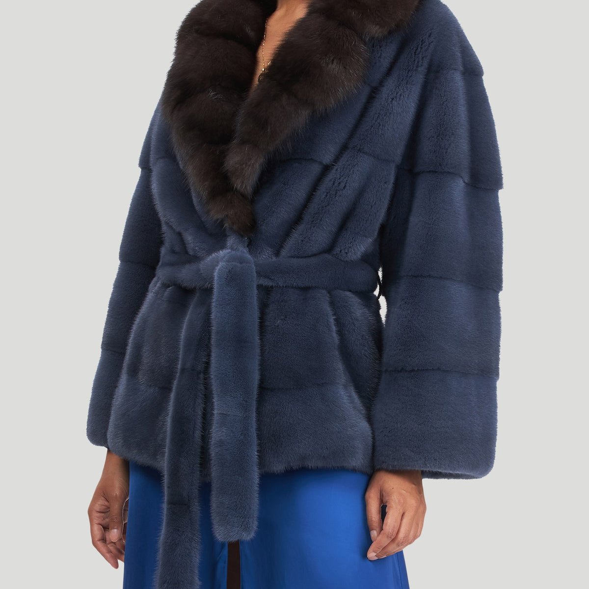 Mink Jacket with Sable Collar