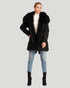 Parka With Lamb Trim