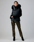 Reversible Après-Ski Vest With Detachable Fox Hood Trim