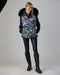 Reversible Après-Ski Vest With Detachable Fox Hood Trim