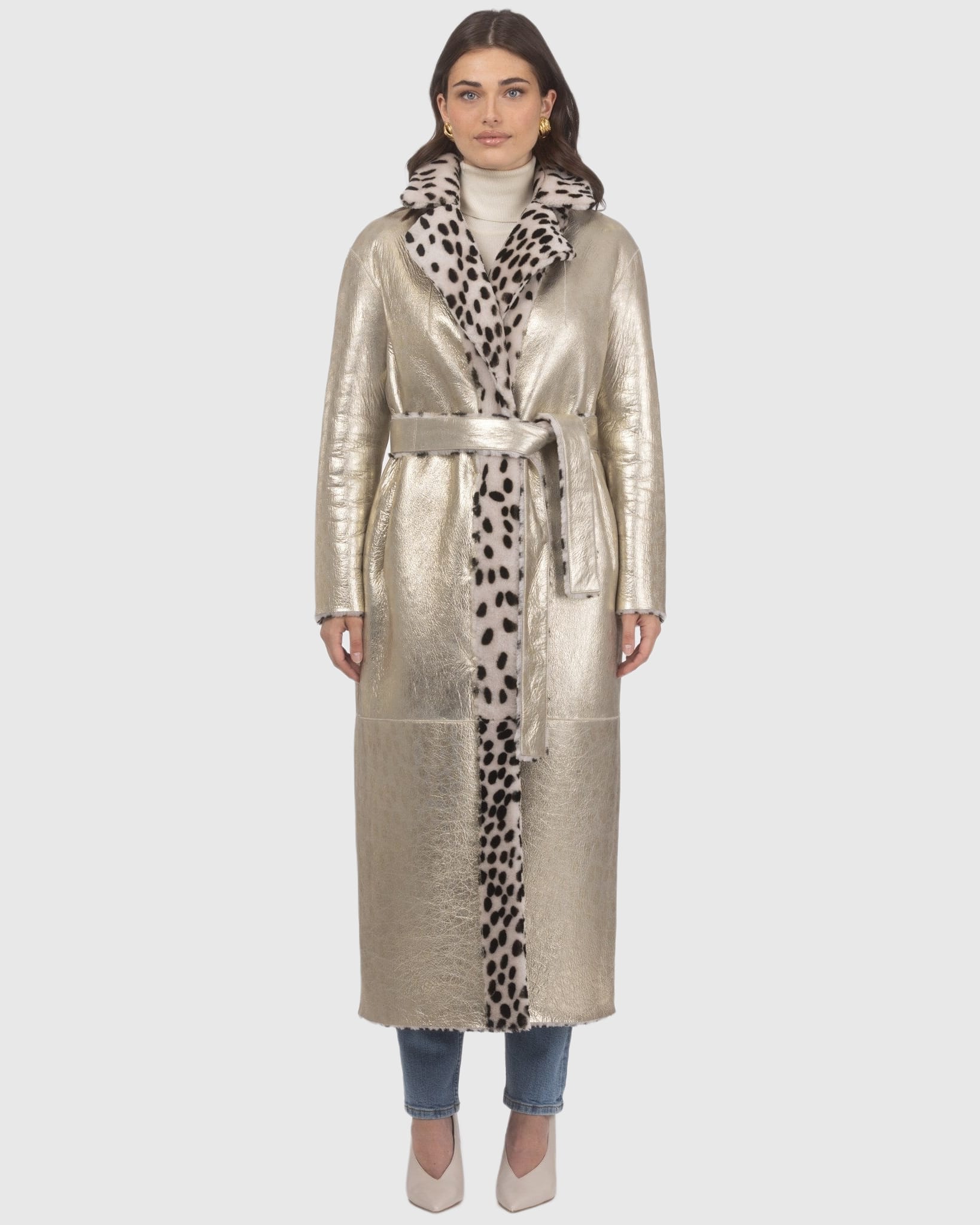 Reversible Select Shearling Lamb Coat