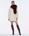 Rex Rabbit Knit Fringe Scarf