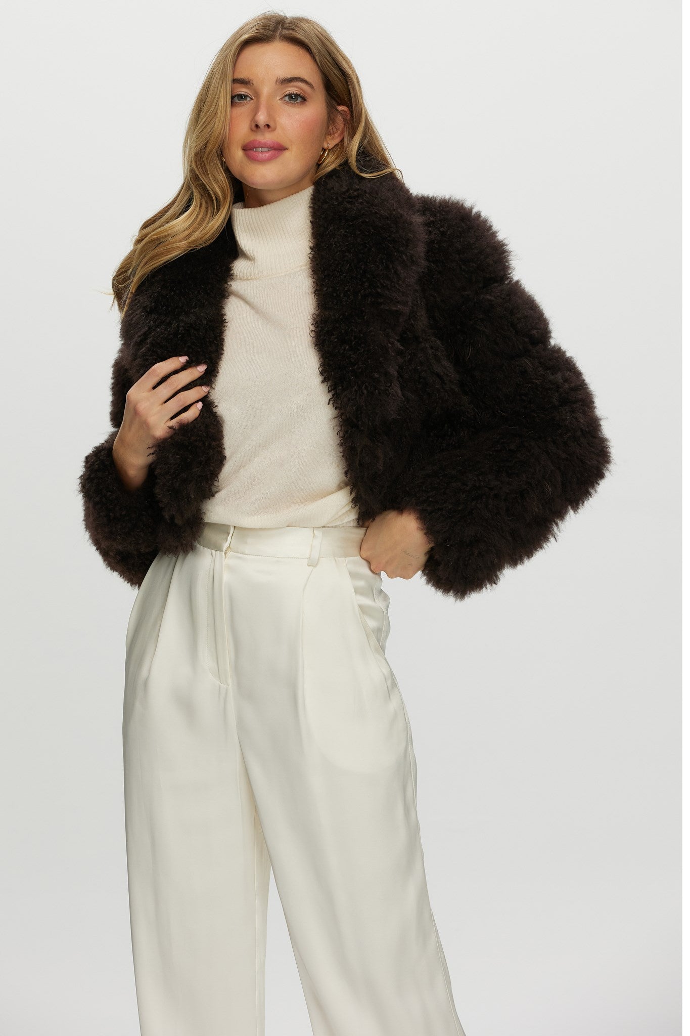 Select Cashmere Goat Bolero