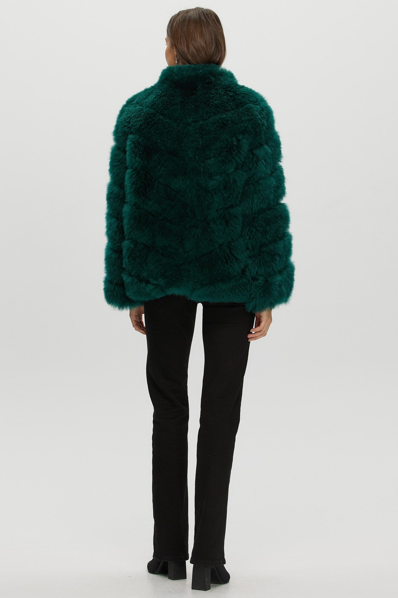 Select Cashmere Goat Diagonal Jacket