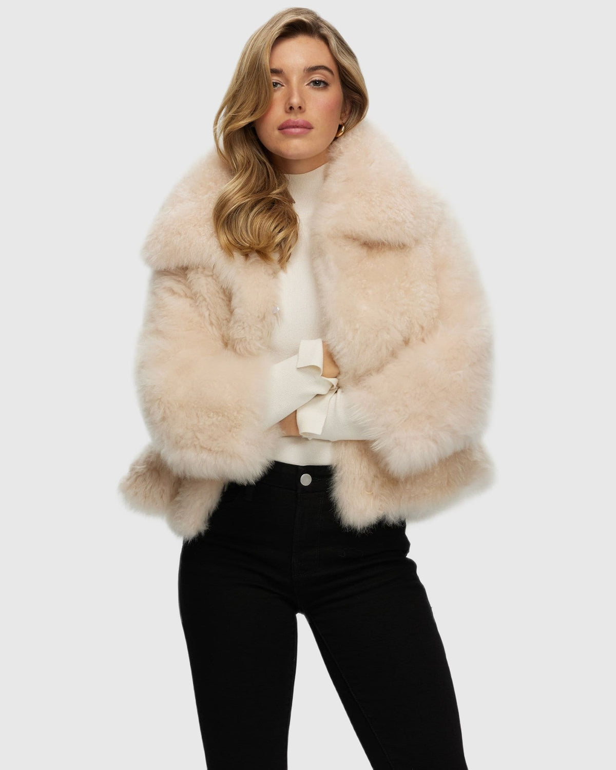 SELECT CASHMERE GOAT JACKET
