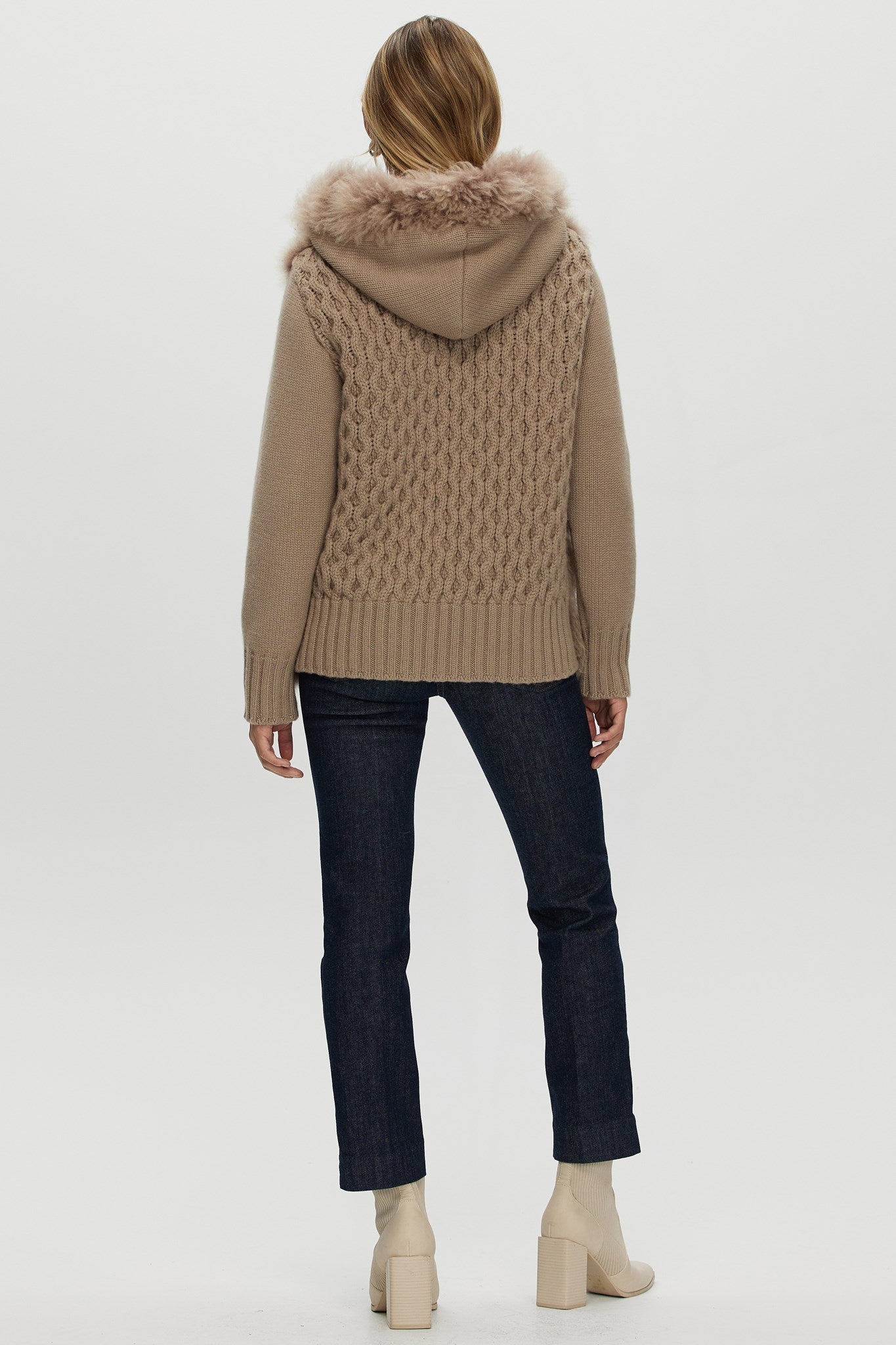 Parka Crafted From Select Cashmere Goat with Loro Piana Cashmere Sleeves and Back