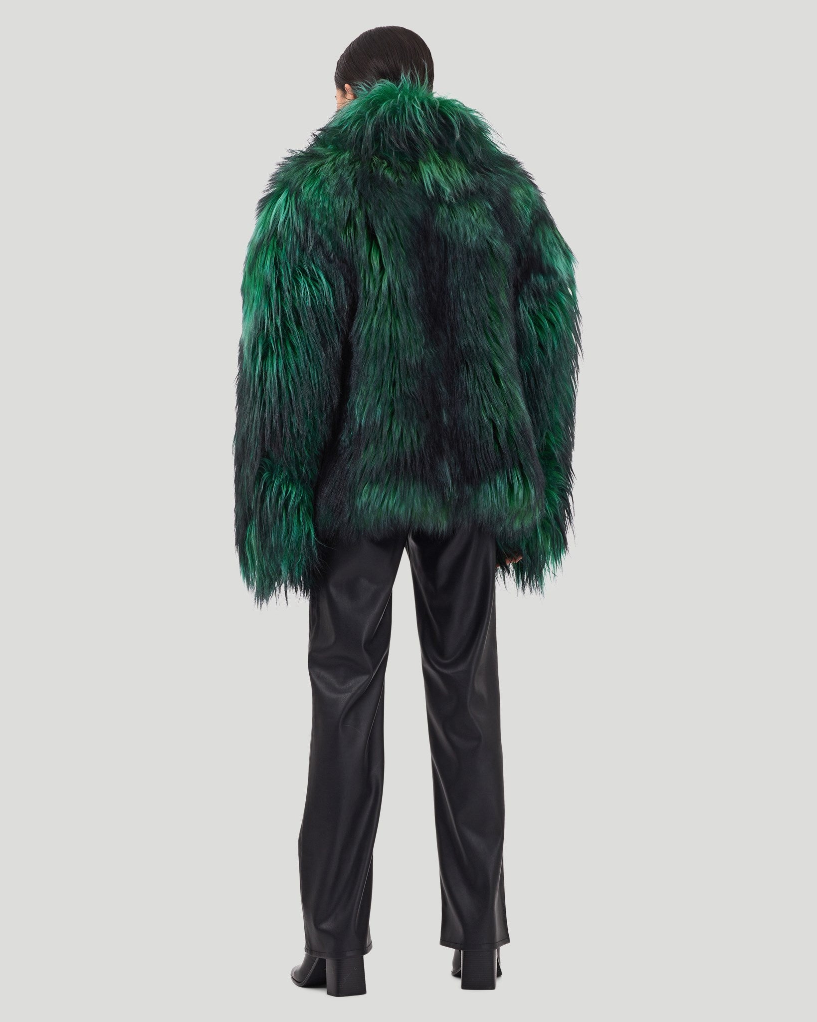 Mens goat fur coat hotsell