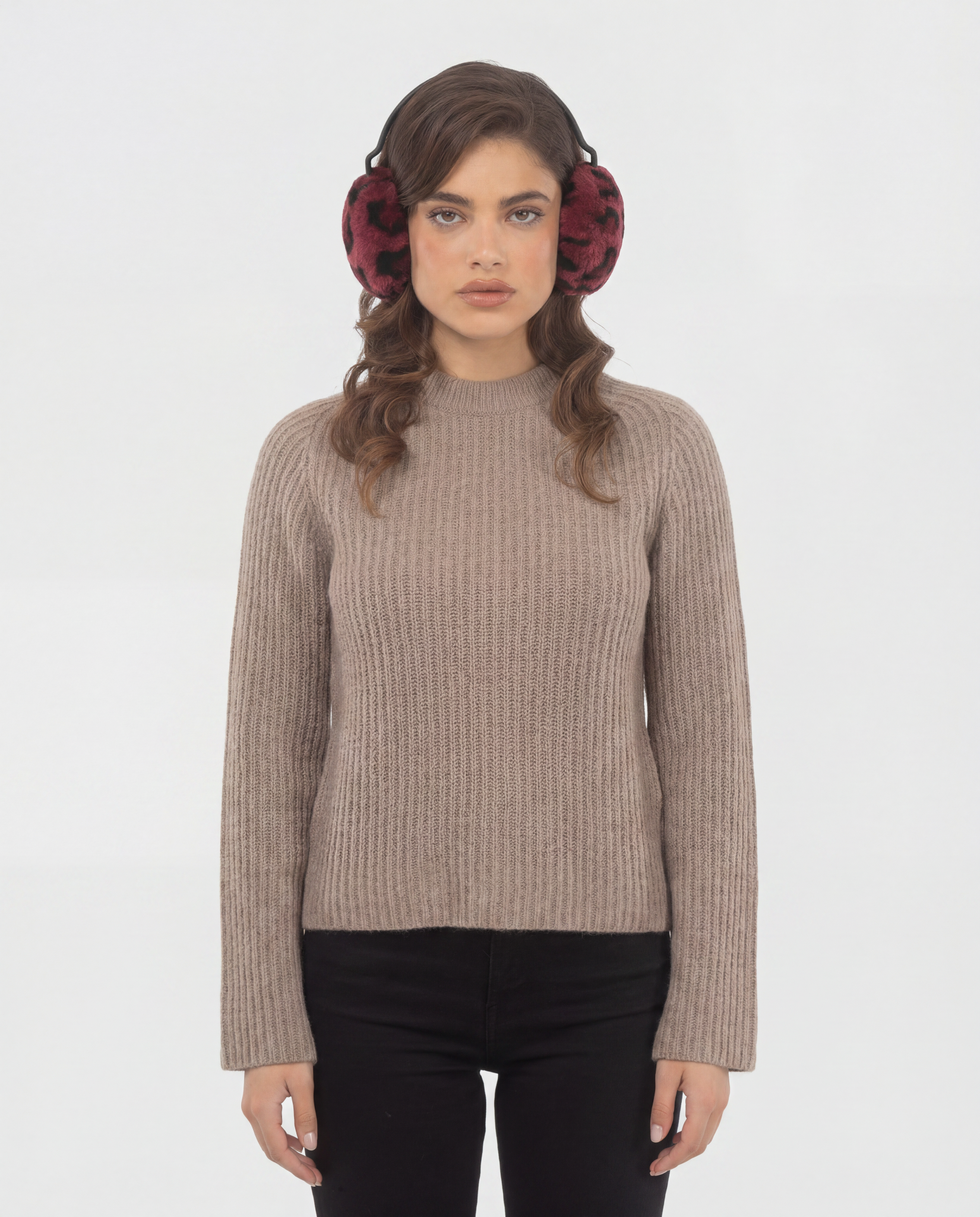#Color_BURGUNDY/BLACK SPOTTED