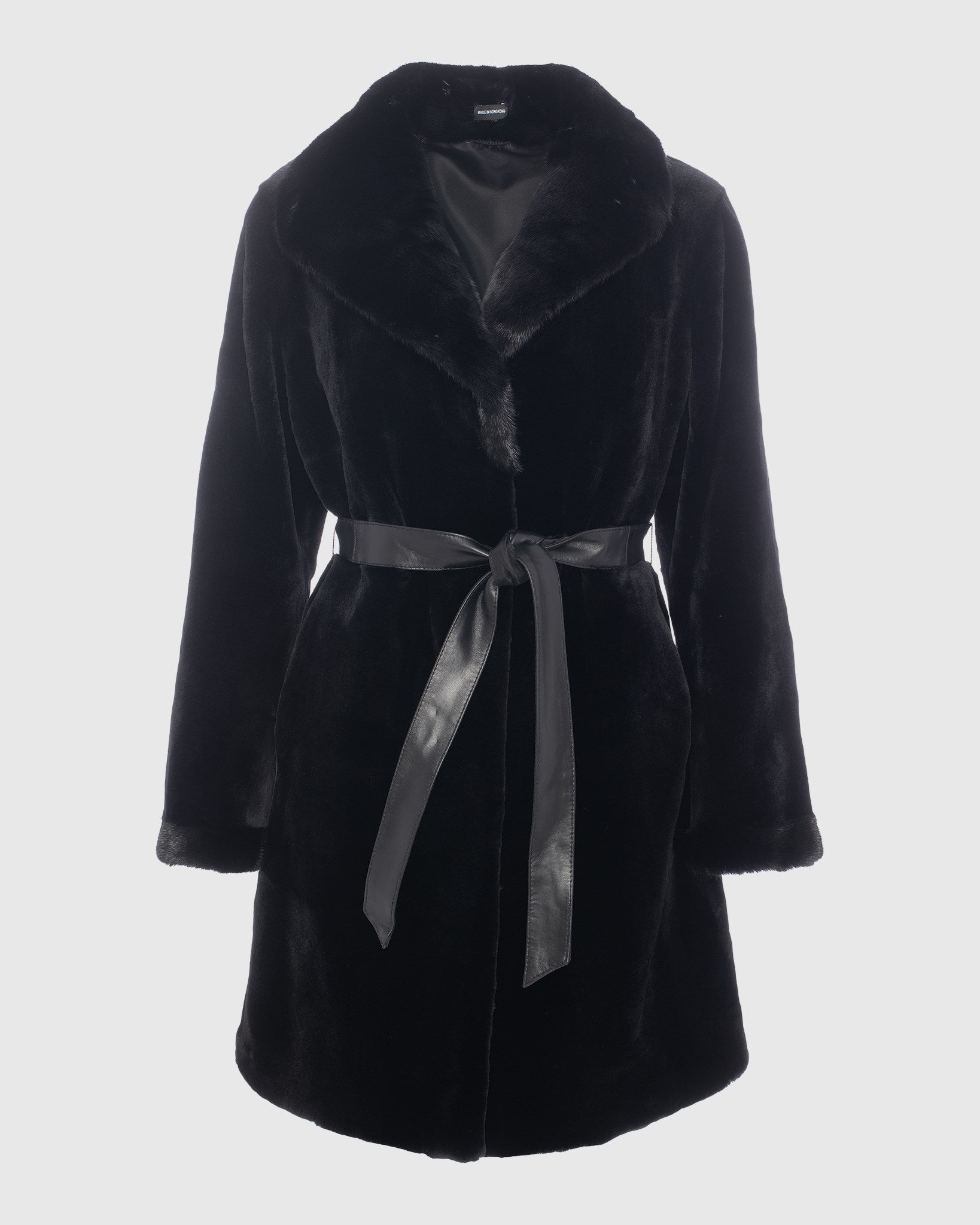 Sheared Mink Reversible Short Coat