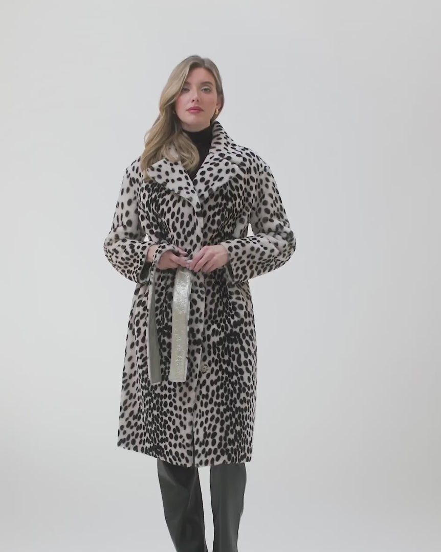 Reversible Select Shearling Lamb Short Coat